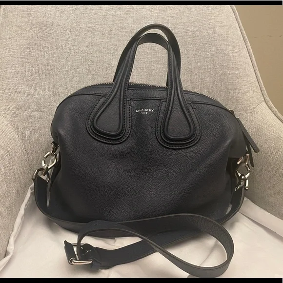 Givenchy Bags Givenchy Pebbled Calfskin Nightingale Night